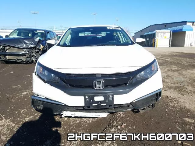 2HGFC2F67KH600703 фото 10