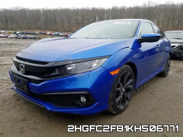 2HGFC2F81KH506771 фото 3