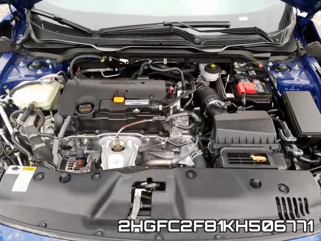 2HGFC2F81KH506771 фото 8