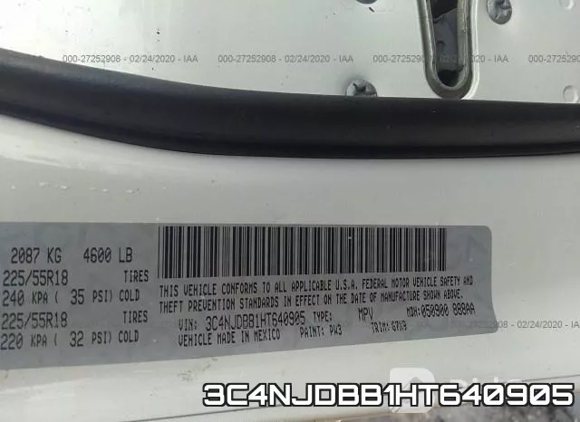 3C4NJDBB1HT640905 фото 10