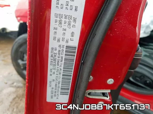 3C4NJDBB7KT651737 фото 2