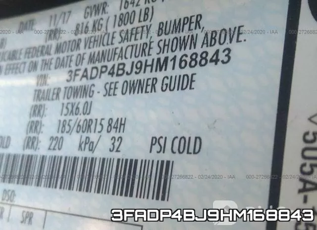 3FADP4BJ9HM168843 фото 10