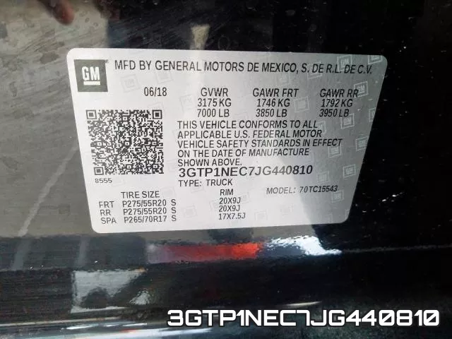 3GTP1NEC7JG440810 фото 2