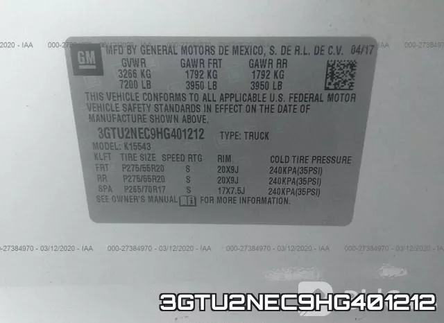 3GTU2NEC9HG401212 фото 10