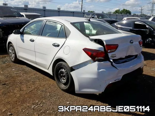 3KPA24AB6JE051114 фото 4