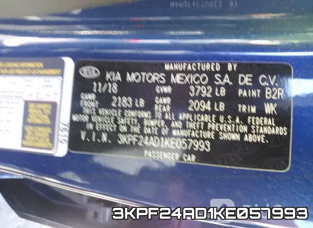 3KPF24AD1KE057993 фото 10