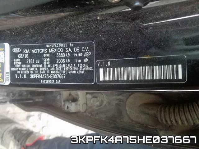 3KPFK4A75HE037667 фото 2
