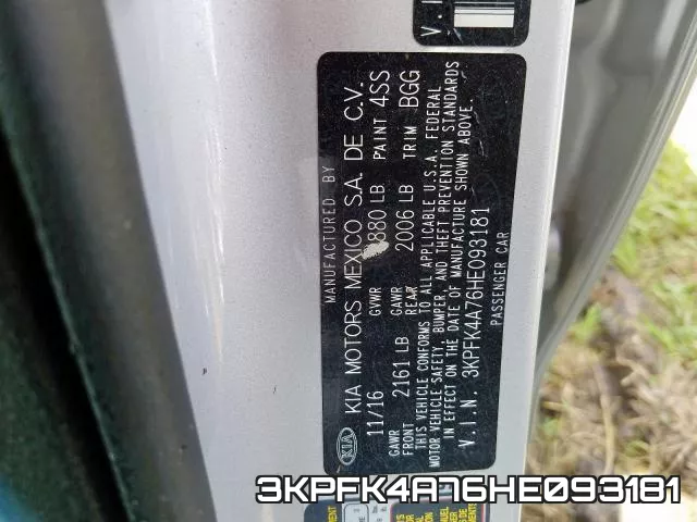 3KPFK4A76HE093181 фото 2