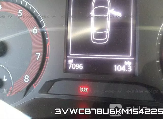 3VWCB7BU6KM154225 фото 8