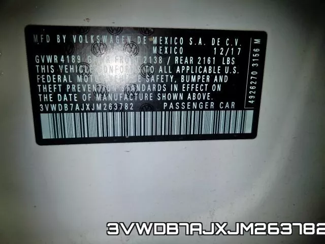 3VWDB7AJXJM263782 фото 2