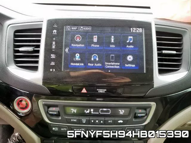 5FNYF5H94HB015390 фото 10