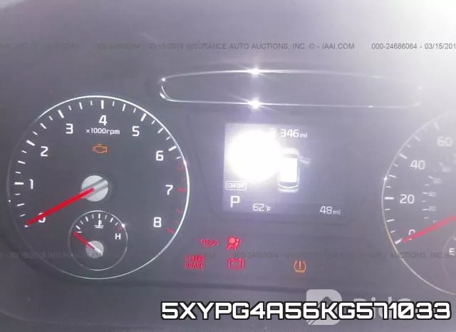 5XYPG4A56KG571033 фото 8