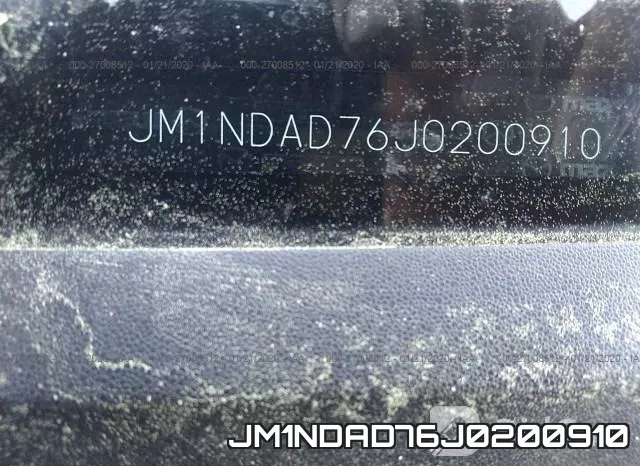 JM1NDAD76J0200910 фото 10
