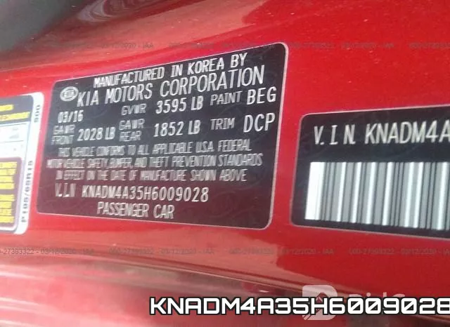 KNADM4A35H6009028 фото 10