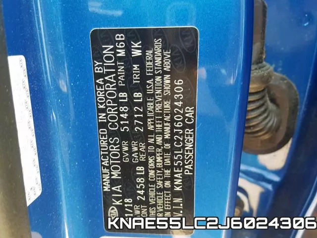 KNAE55LC2J6024306 фото 2