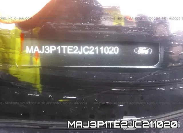 MAJ3P1TE2JC211020 фото 10