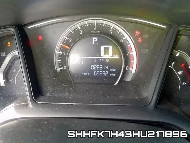 SHHFK7H43HU217896 фото 9