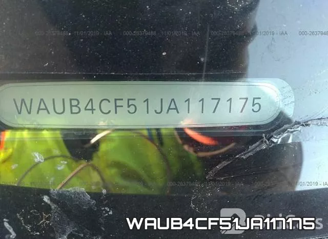 WAUB4CF51JA117175 фото 10