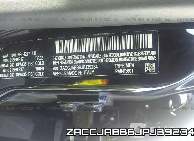 ZACCJABB6JPJ39234 фото 10