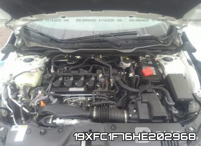 19XFC1F76HE202968 фото 2