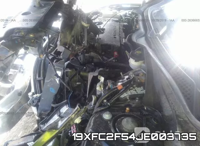 19XFC2F54JE003735 фото 2
