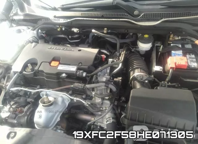 19XFC2F58HE071305 фото 2