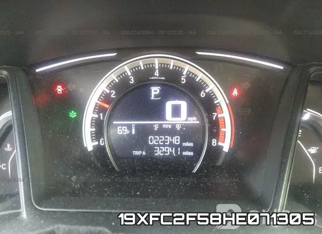 19XFC2F58HE071305 фото 8