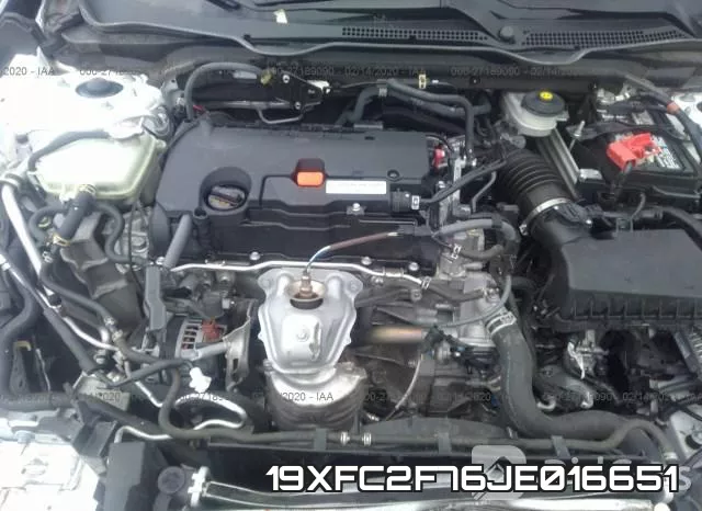 19XFC2F76JE016651 фото 2