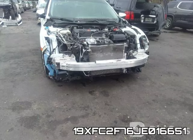19XFC2F76JE016651 фото 7