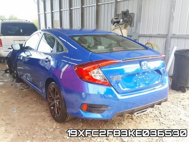 19XFC2F83KE036530 фото 4