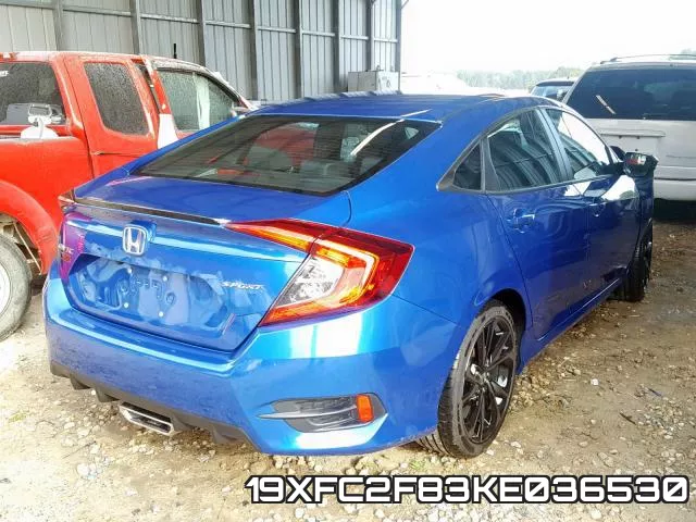 19XFC2F83KE036530 фото 5