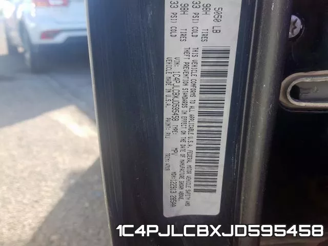 1C4PJLCBXJD595458 фото 2
