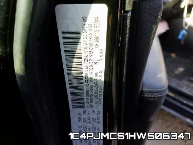 1C4PJMCS1HW506347 фото 2