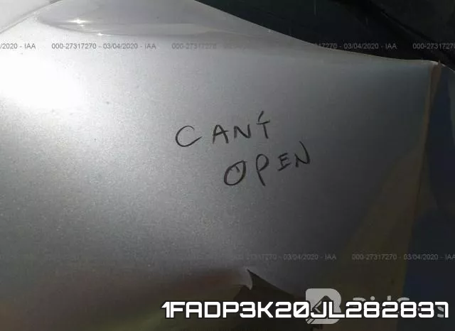 1FADP3K20JL282837 фото 2