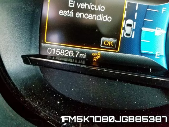 1FM5K7D80JGB85387 фото 9