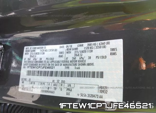 1FTEW1CP7JFE46521 фото 10