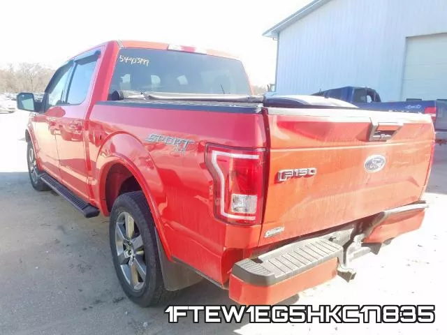 1FTEW1EG5HKC17835 фото 4