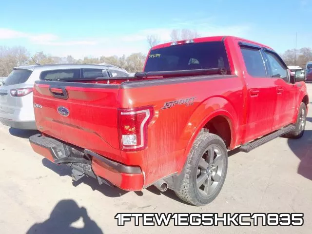 1FTEW1EG5HKC17835 фото 5