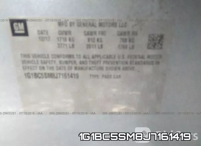 1G1BC5SM8J7161419 фото 10