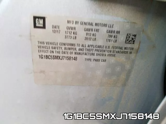 1G1BC5SMXJ7158148 фото 2
