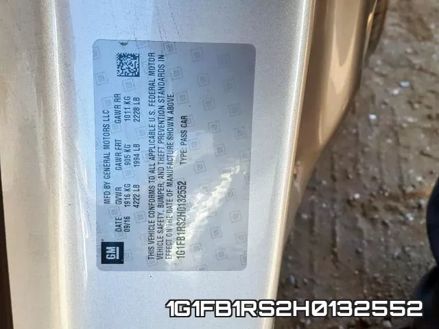 1G1FB1RS2H0132552 фото 2