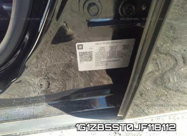 1G1ZB5ST0JF118112 фото 10