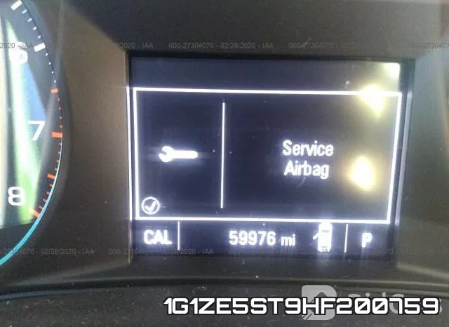1G1ZE5ST9HF200759 фото 8