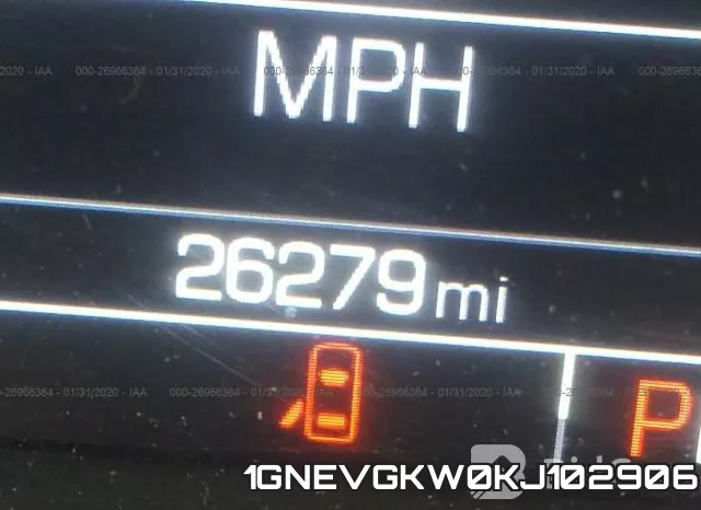 1GNEVGKW0KJ102906 фото 8
