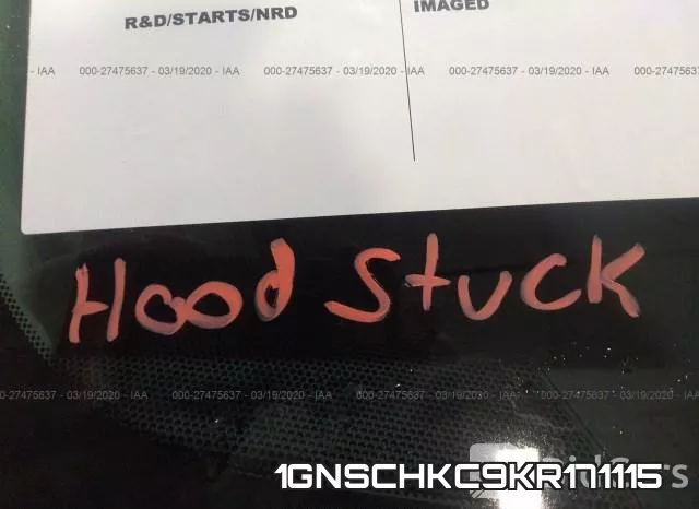 1GNSCHKC9KR171115 фото 2