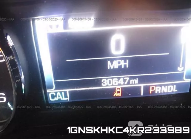 1GNSKHKC4KR233989 фото 8