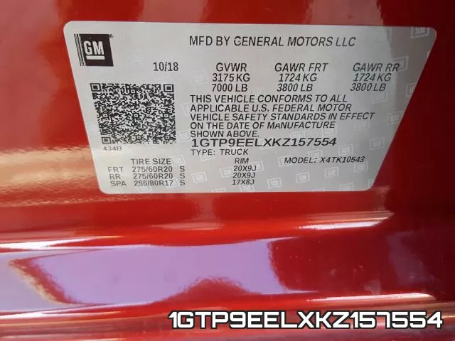 1GTP9EELXKZ157554 фото 2