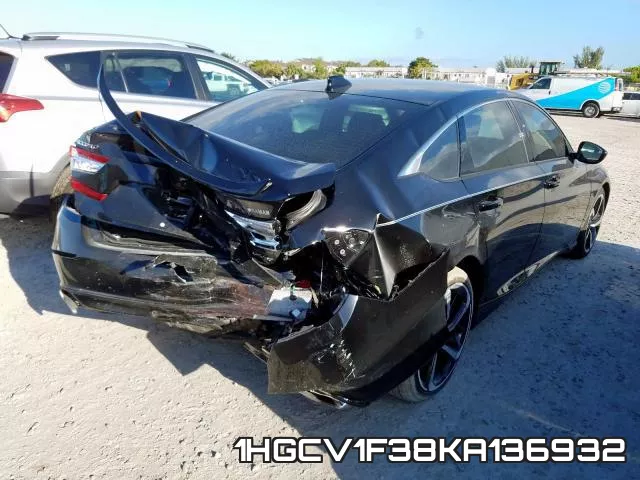 1HGCV1F38KA136932 фото 5