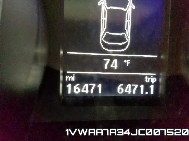 1VWAA7A34JC007520 фото 9