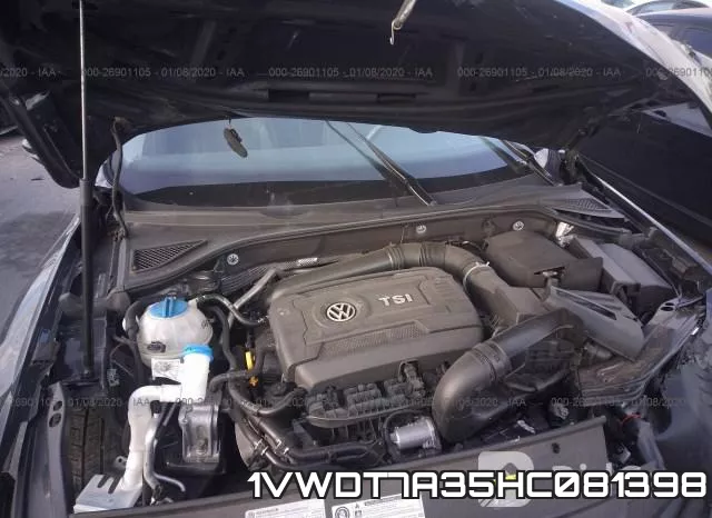 1VWDT7A35HC081398 фото 2